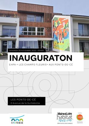 Dossier de presse - Les Ponts de Cé : Inauguration EHPA "Les Champs Fleuris"