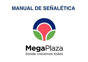 Manual De Señaletica Mega Plaza