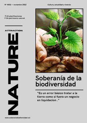 Soberania De La Biodiversidad