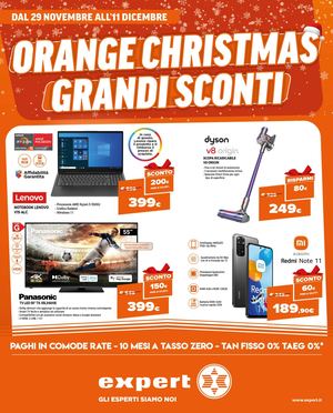 Volantino Expert Orange Christmas