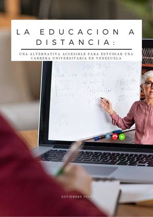 regulación de la educación universitaria a distancia