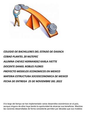 Modelos Economicos En Mexico