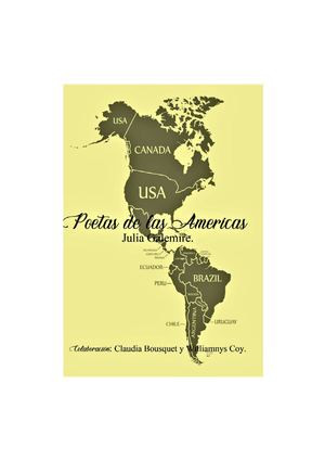 Poetas de Las Américas de Julia Galemire