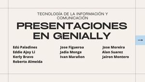 Presentaciones en genially