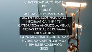 Noviembre Fiestas Patrias De Panama