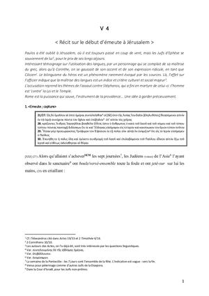 Actes Apôtres Analyse Historique II