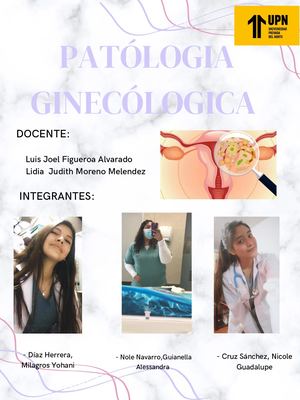 PATOLOGÍA