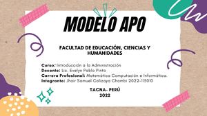 Modelo Apo