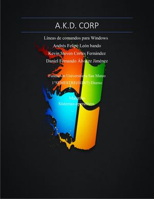 Lineas De Comandos Windows Def