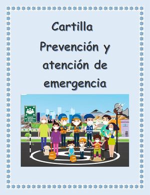 cartilla de prevención