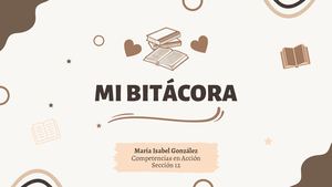 Mi Bitácora María González Sección 12