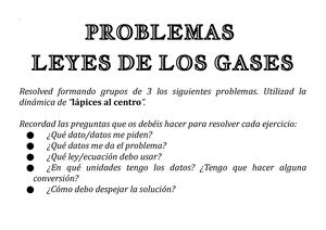 Problemas Leyes De Los Gases
