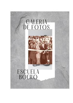 Galeria De Fotos De La Escuela Boero
