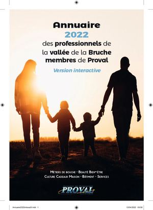 Annuaire PROVAL 2022
