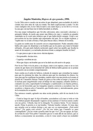 La Tía Chila Mujeres De Ojos Grandes