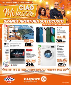 Ciao MILAZZO! Sottocosto #CascinoExpert fino all'11 dicembre 2022 [SOCIAL]