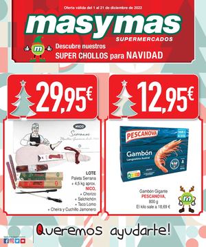 Oferta Válida Del 1 Al 21 De Diciembre De 2022 - Masymas Supermercados