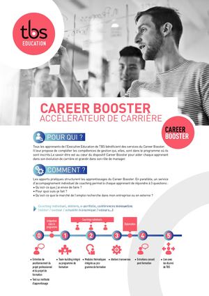 Fiche Career Booster