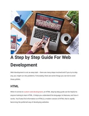 Calaméo - A Step By Step Guide For Web Development (1)