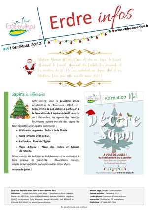 Erdre Infos 15 - Decembre 2022