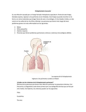 Histoplasmosis Muscular