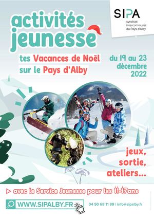 Activités Vacances Noel 2022 Espace Jeunes 11 17 Ans