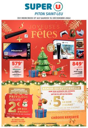 CATALOGUE SUPER U PITON - 7 au 31 décembre