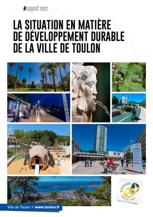 Rapport Développement Durable 2022 de la Ville de Toulon