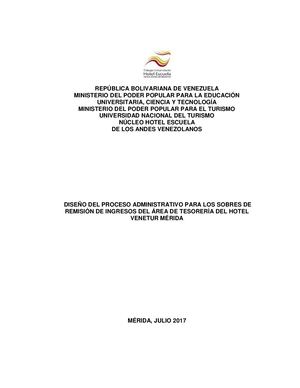 INFORME N°1477 PASANTIA ADMINISTRATIVA TRABAJO DE GRADO 2017