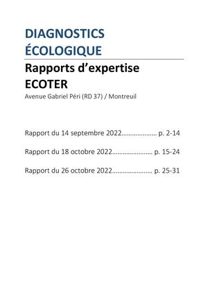 3-Diagnostics écologique  2022