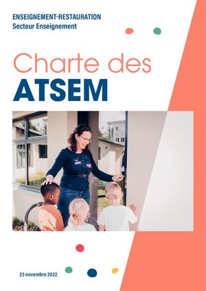 Charte des ATSEM 2022