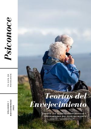 Revista Teorías del Envejecimiento