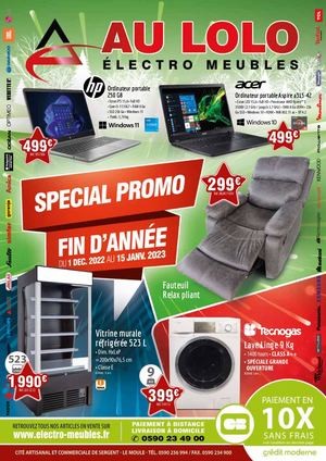 Au Lolo Électro Meubles Noel 2022