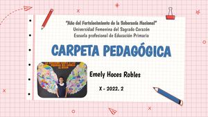 Carpeta Pedagogica 2022
