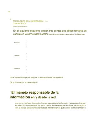 Manejo Información La Red