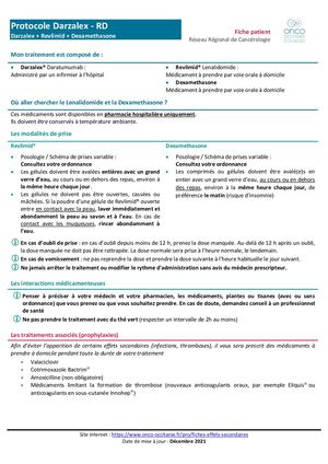 Protocole Dara_ RD Fiche Patient VF