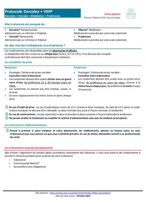 Protocole Dara_ VMP Fiche Patient VF