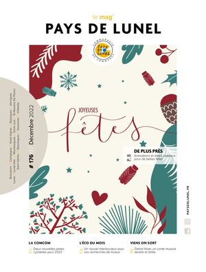 Pays de Lunel le mag' 176 - décembre 2022