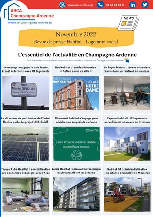 Novembre Revue De Presse Habitat Logement Social