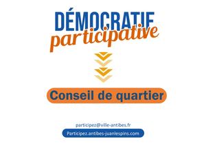 Conseil de quartier Antibes Activités Automne 2022