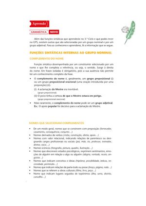 Complemento Do Adjetivo