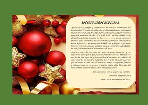 Tarjeta De Invitacion Promocion 1982