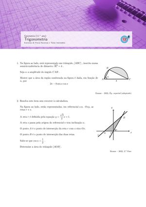 Trigonometria 11 ºAno