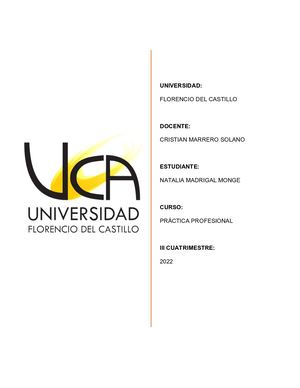 Informe Final Natalia Madrigal Monge