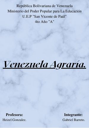Venezuela Agraria (2)