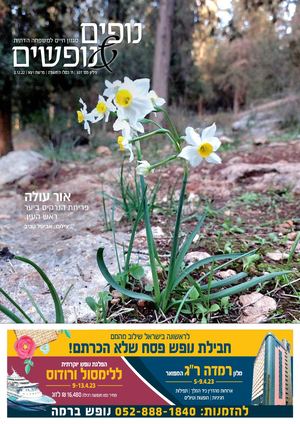 נופים&נופשים | גיליון מס׳  307  | ח’ כסלו ה'תשפ”ג | פרשת ויצא | 2.12.22