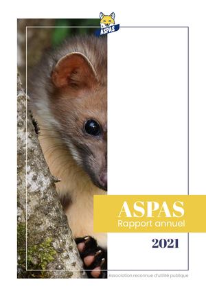 Rapport annuel 2021 de l'ASPAS
