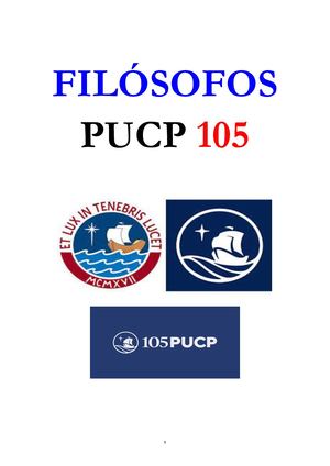 Filósofos PUCP 105 (Muestra Gratis 50 Páginas)