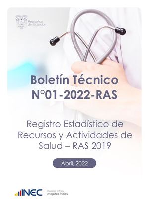 Boletín Técnico Ras 2019