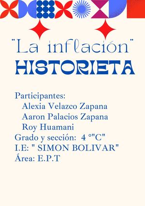 La inflación (Historieta)